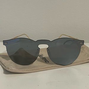 ILLESTEVA LEONARD MASK SUNGLASSES - METAL